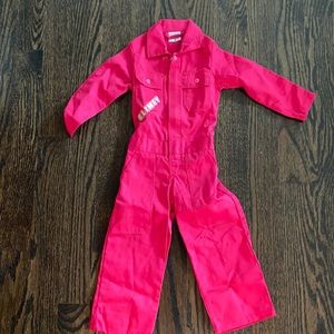 Kids custom Sloomoo Slime Institute coveralls